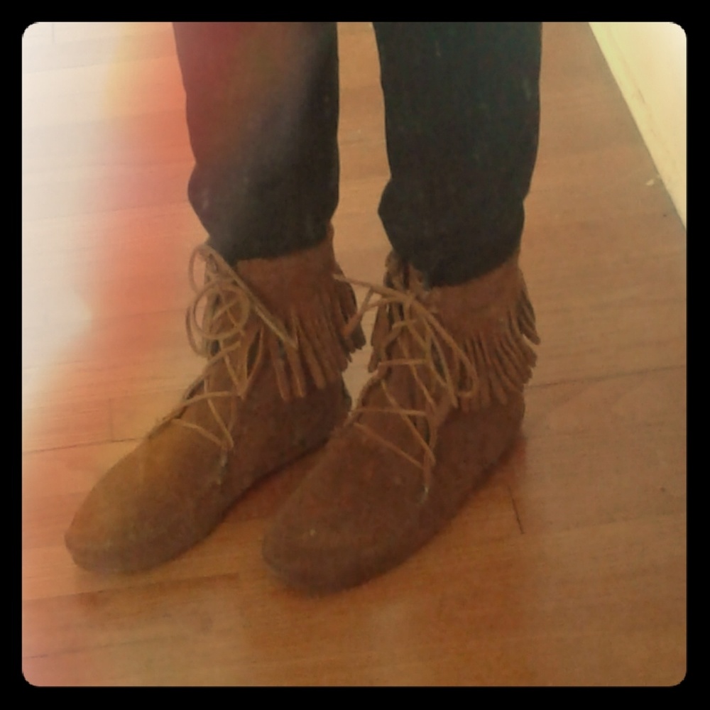Real Leather Moccasins